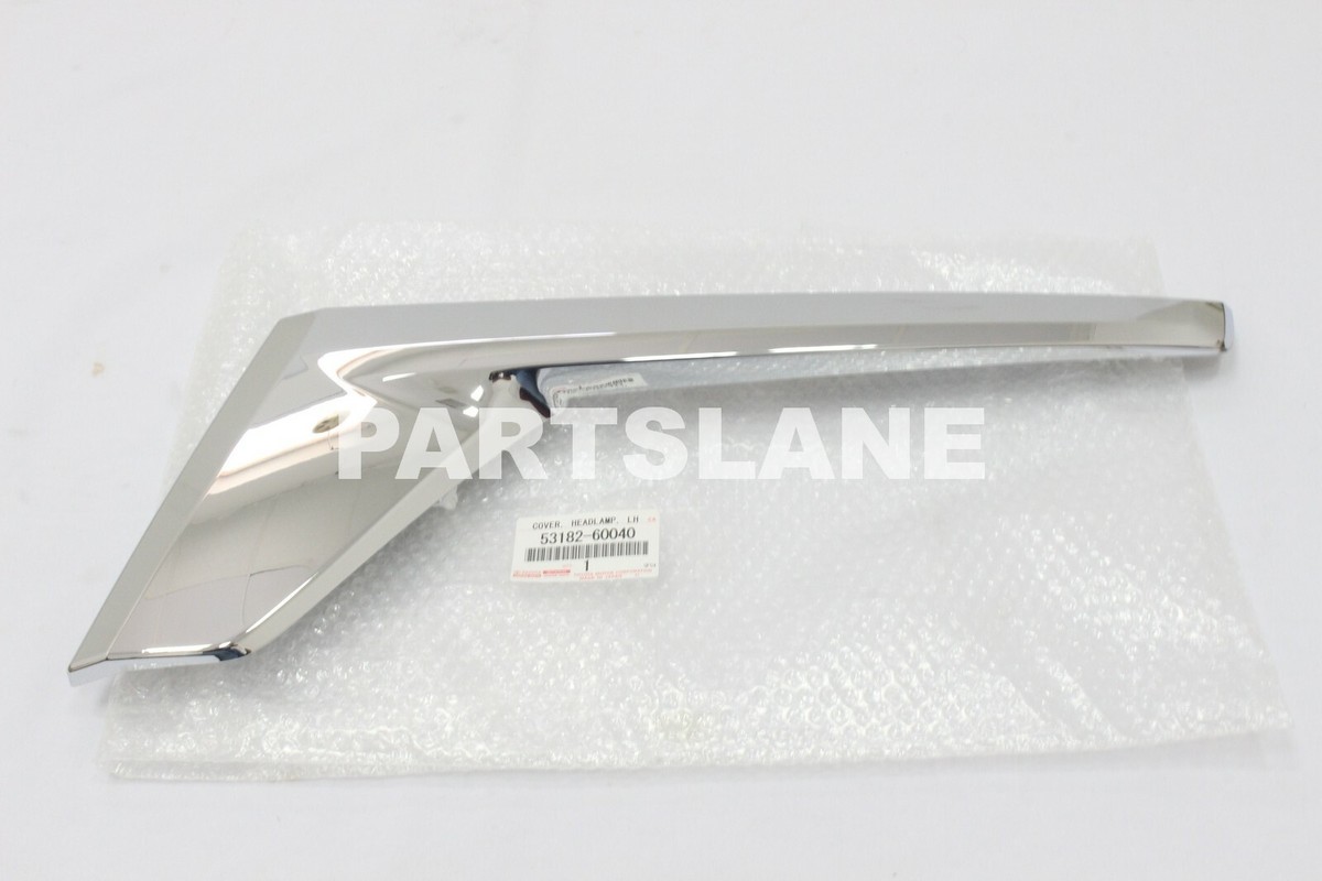 Toyota Genuine 53182-60040 Cover Headlamp LH OEM 5318260040 for