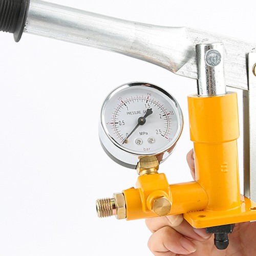 Pressure Test Pump Aluminum 2.5MPa 25KG Water Pressure Tester Manual Hydraulic - Picture 3 of 6
