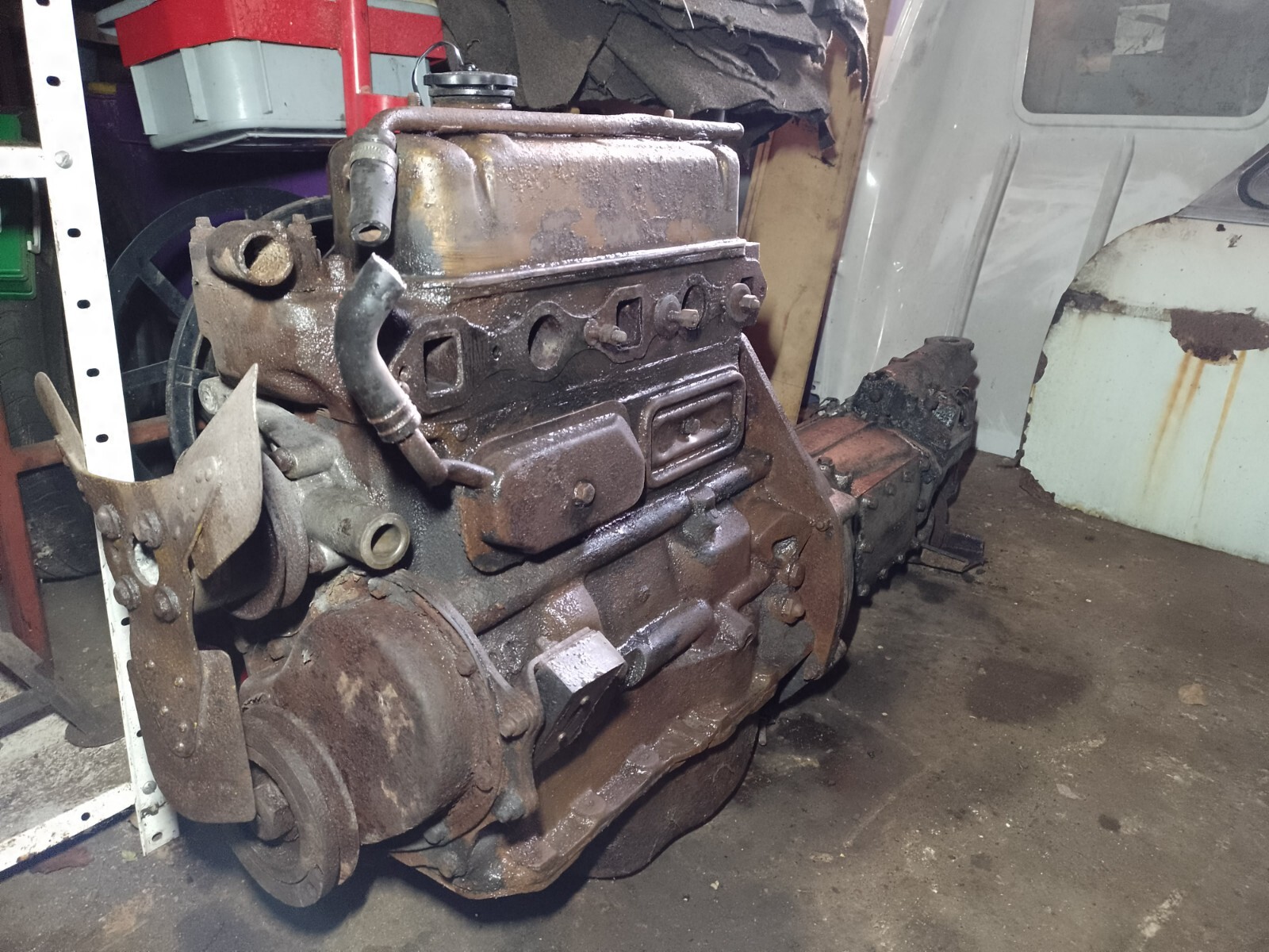 1973 MGB ENGINE & GEARBOX eBay