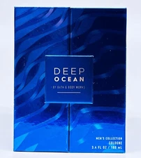 1 Bath & Body Works DEEP OCEAN MEN Eau De Cologne Spray edc Perfume 3.4 oz