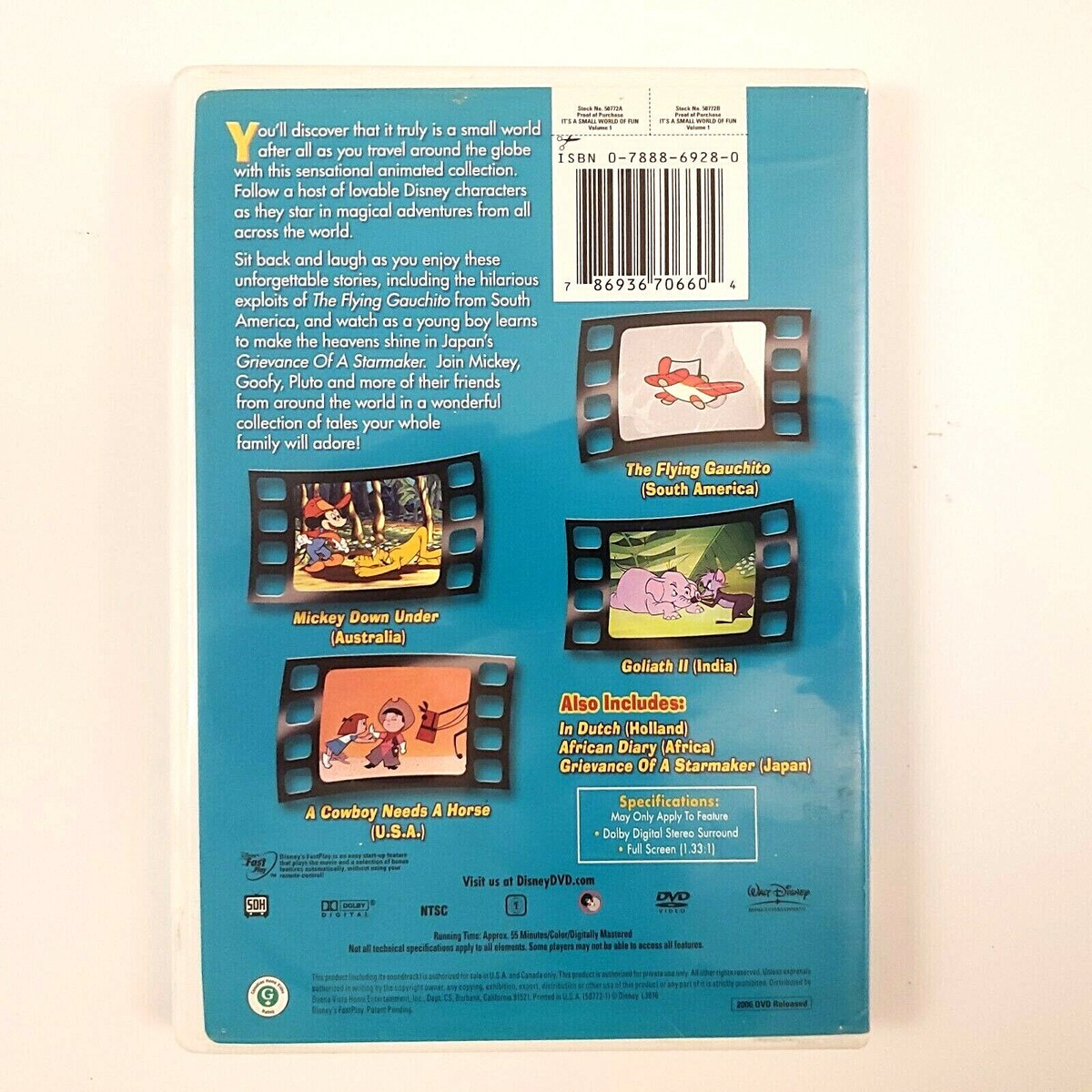 Disney's World of Fun DVD 1-12 セット Disney Mickey Its A Small World of Fun Volume One DVD | eBay