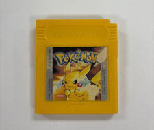 Pokemon Yellow Version Nintendo Game Boy European Label Tested & Works!