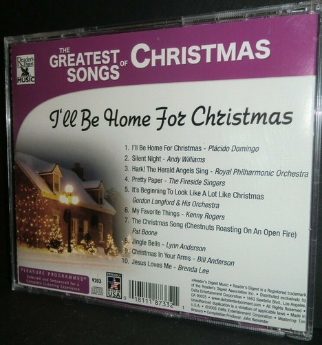 Greatest Songs Christmas: I'll Be Home Christmas - l - Foto 2 di 2