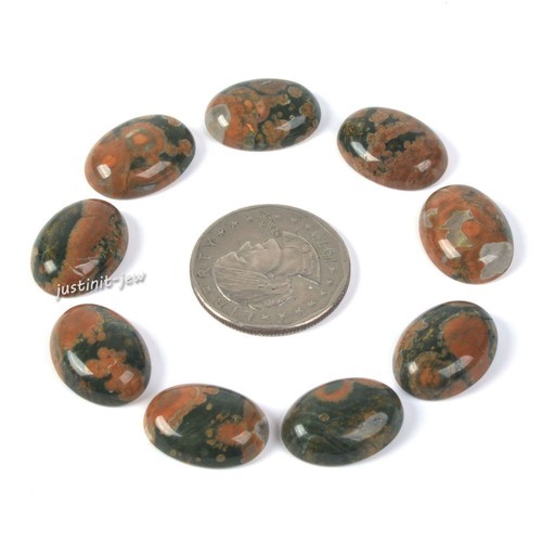 Stone Gemstone Gem 20mm oval cab cabochon DIY jewelry making Assorted - Picture 51 of 156