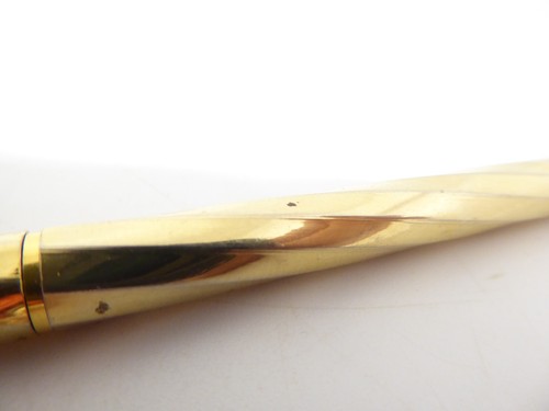 DURO FLEX - STYLO PLUME - FOUNTAIN PEN - DORE - GOLDEN - - Picture 16 of 18