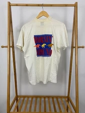 RARE VTG 1992 Screen Stars Best Winston Horsin' Around Pocket T-Shirt XL USA