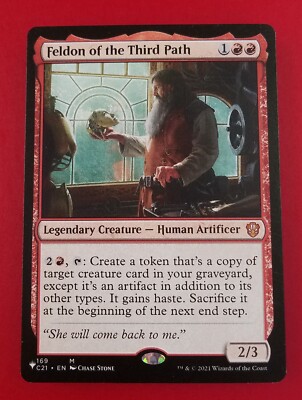 1x Feldon of the Third Path | The List | Commander 2021 | MTG Magic Cards