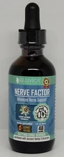Nerve Factor Advanced Nerve Support Supplement Natural Liquid Formula New Sealed