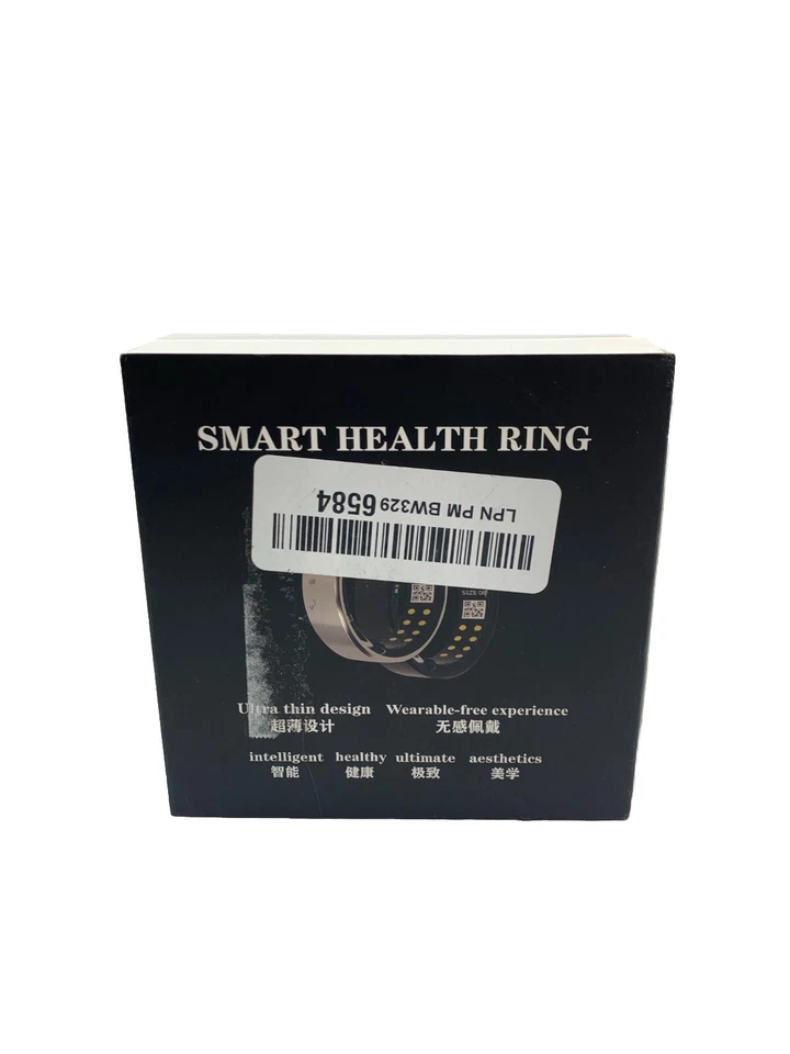 Anillo inteligente IP68 impermeable oxígeno en sangre ritmo cardíaco monitor de sueño rastreador de actividad física Foto 2 de 4