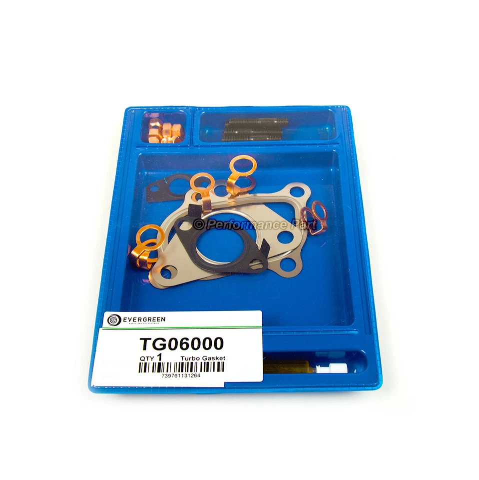 Kit de montaje de turbocompresor apto para 05-13 Nissan Navara Cabstar 2.5L YD25DDTI Foto 2 de 4