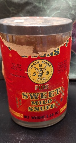 Vintage W E Garett and Sons Snuff Jar - Picture 3 of 9