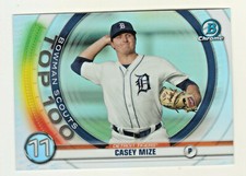 2020 Bowman Chrome SCOUTS TOP 100 #BTP-11 CASY MIZE RC Rookie Detroit Tigers