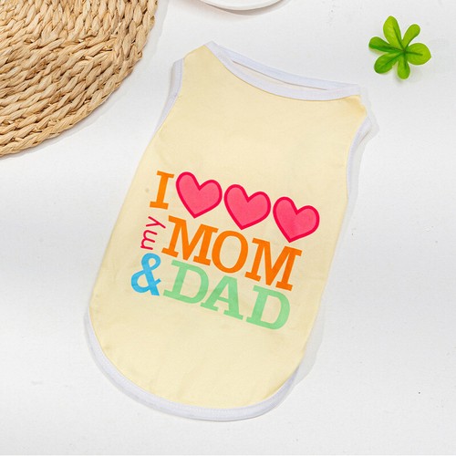Cute Pet Small Dog T-Shirts Clothes for Puppy Chihuahua Summer Vest Clothing🔥 - Picture 19 of 35