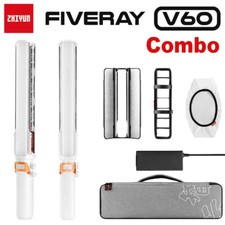 White ZHIYUN V60 Combo 60W LED Video Light Wand Photography Lighting 2700K-6500K