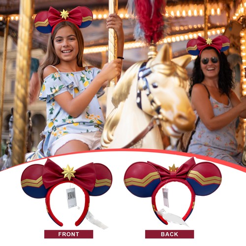 Disney-Park Hot Headband Minnie Mouse Ears Adult Kids Women Girls Hairband - Picture 89 of 188