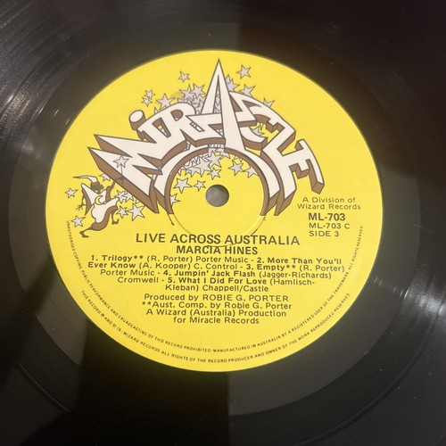 Marcia Hines Record Bundle - ML703, ZL209, ML702 - Marcia Shines, Live Across Oz - Picture 5 of 12