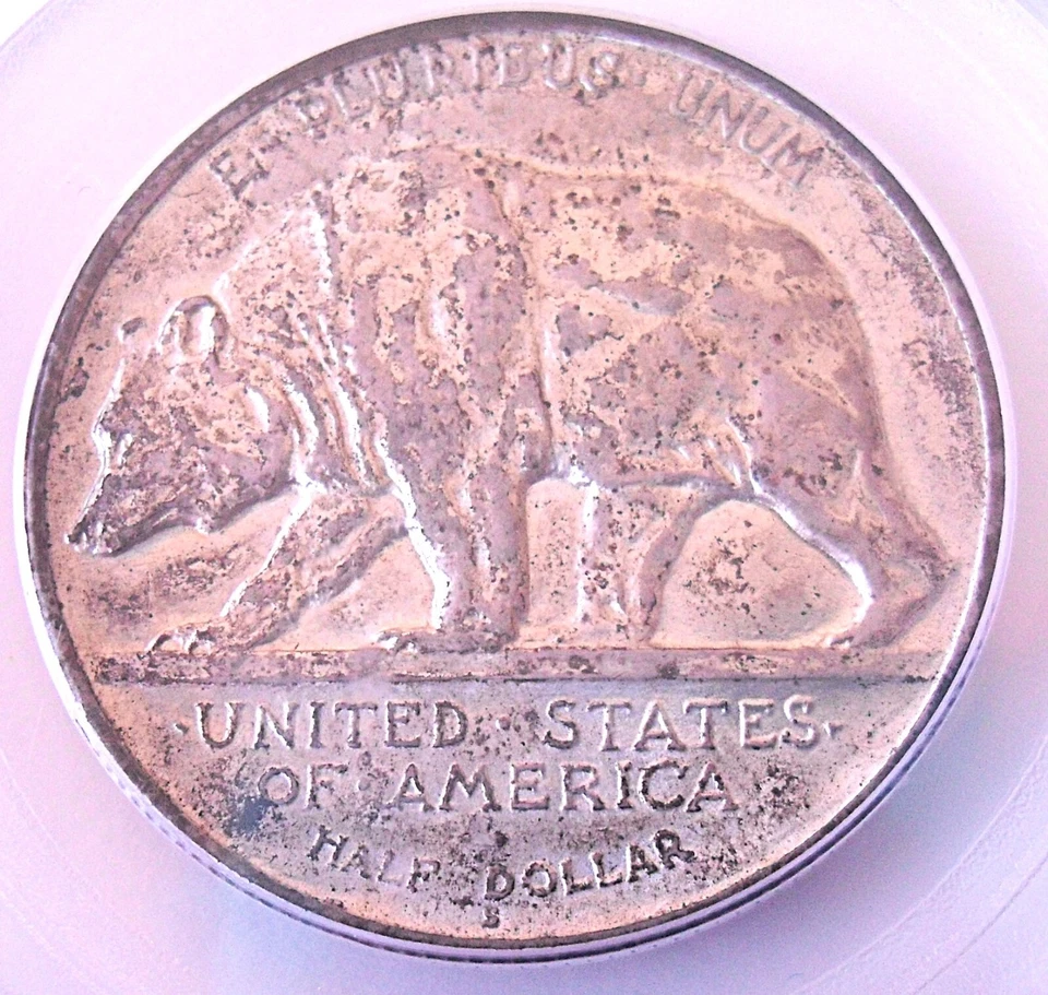 1925-S California 50 C, PCGS MS 64, nice silver coin            # 1822, # 57-5 - Image 4 of 4