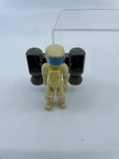 Vintage Construx Astronaut 3" Action Figure Fisher Price 1984 Original B16