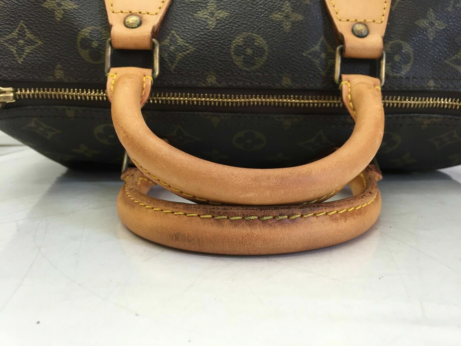 Louis Vuitton Monogram Perfo Speedy 30 Hand Bag M95180 Lv Auth