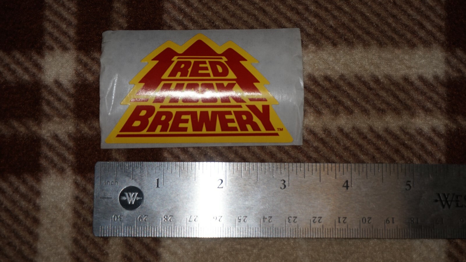 RARE! Red Hook Brewery, Officially Licensed, Fullcolor, Diecut Decal