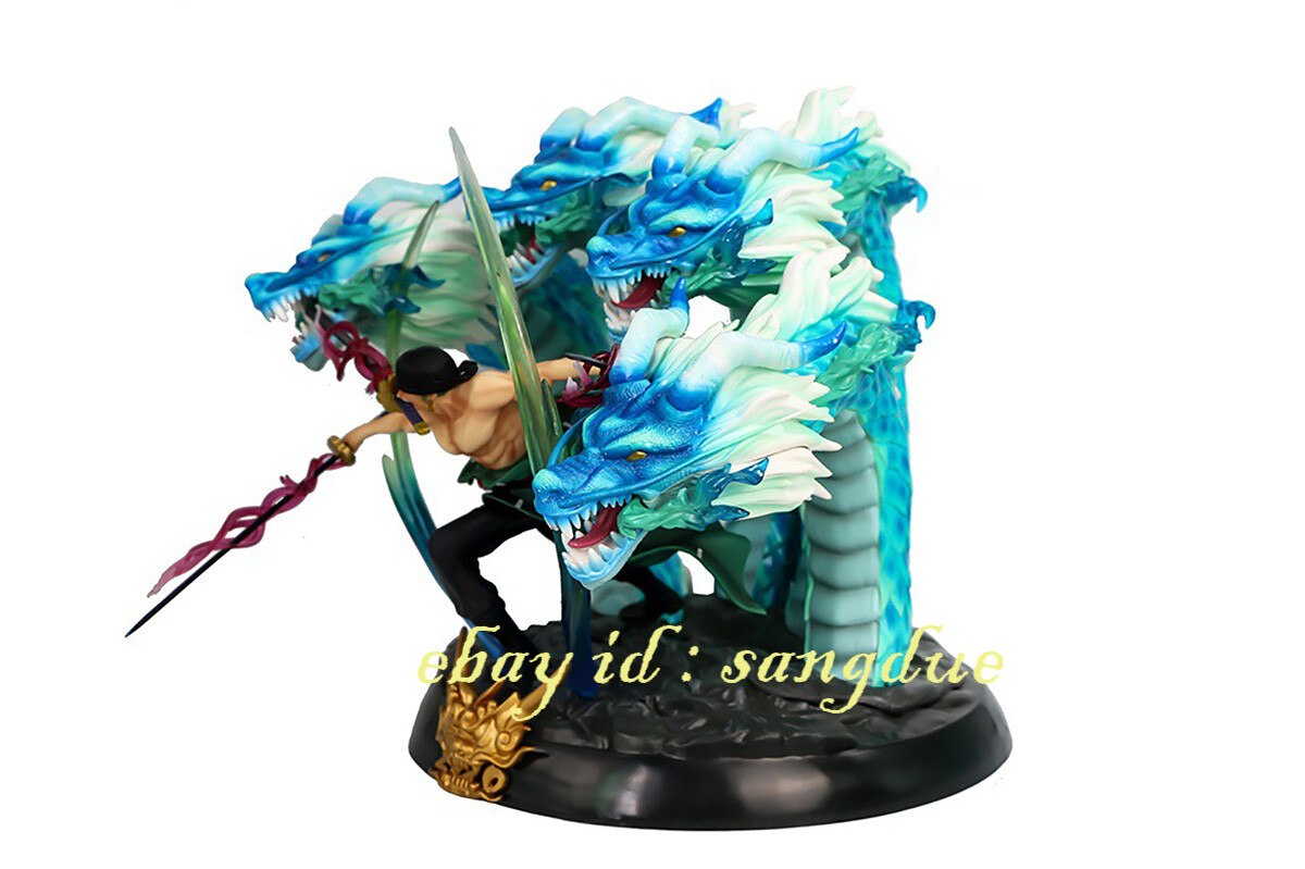 One Piece Roronoa Zoro Super Tornado Four-headed Dragon Statue In One Piece Roronoa Zoro Super Tornado Four-headed Dragon Statue In