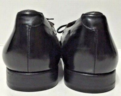 Bally Marcel Oxford Dress Shoes Wingtip Blind Brogue Black  display picture 3
