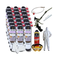 Vega Bond Purplecoat Single Component Spray Foam Insulation 18-Packs Set-360BF