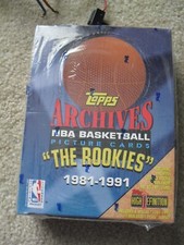 Sealed Box 1993 Topps Archives NBA Basketball The Rookies Cards 24 Packs