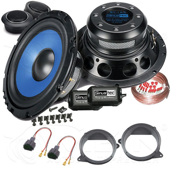 Sinustec Auto Lautsprecher FüR Peugeot 207 CC Cabrio 2006-2015 Front Vorn #A4VZ-image