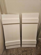 Lifetime Vinyl Standard Four Board Joined Board and Batten Shutters