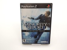 Minority Report Everybody Runs PlayStation 2 - Complete - Disc Resurfaced