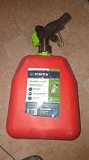 Scepter SmartControl 5 Gallon Red Plastic Gasoline Fuel Can Container w/ Spout