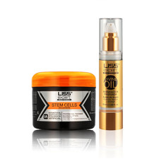 Liss Expert Hair Treatment Set, Stem Cells Express 8.45 Oz ONE Shoulder Hair Le