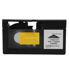 Camcorder Cassette Adapter For S-VHS-C/S-VHS Tapes Playback/Recording 