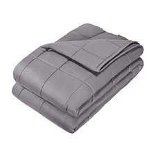 Uimoso Weighted Blanket 25lb 80 x 87 in King Size Soft 100% Cotton Heavy Blanket