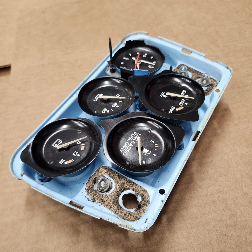 78-79 C3 Corvette console central medidor de instrumento conjunto de lâmpada original de fábrica - Imagem 3 de 4