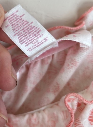 Vintage 90s Y2K Oscar De La Renta Pink Maxi Babydoll Slip Dress Nightgown L - Picture 9 of 12