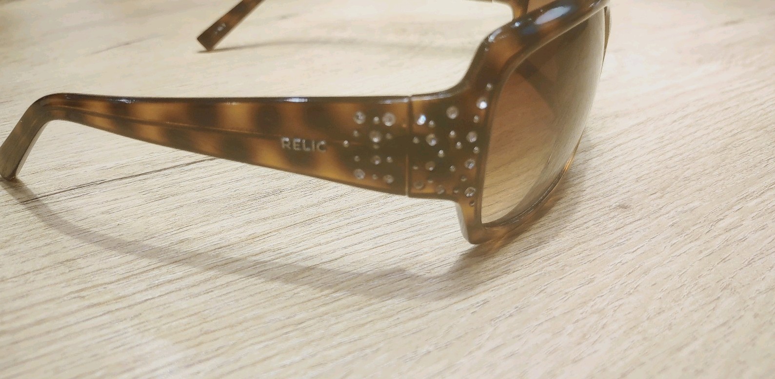 Rhinestone Tortoiseshell Sunglasses - image 2