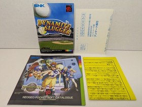 Dynamite Slugger (Neo Geo Pocket Color, NGPC, 2000) CIB Complete Tested Working