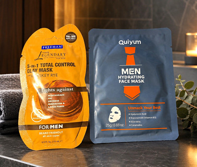 Freeman Feeling Legendary 5-in-1 Clay Mask + Quiyum Hydrating Face Mask 2Pk