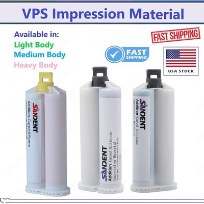 Dentistry VPS Dental Impression Materials Light/Medium/Heavy Body