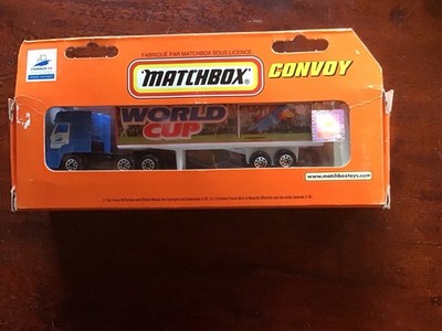 Matchbox Convoy Container Truck Word Cup France 1998 Neu OVP