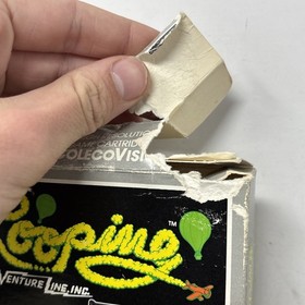 Colecovision Game Lot Time Pilot And Looping With Boxes Tested