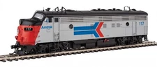 Walthers 920-42512 HO Amtrak FP7 F7B Diesel Locomotive with Sound & DCC #117,160