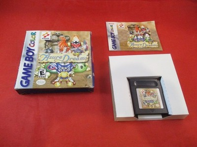 Azure Dreams (Nintendo Game Boy Color) COMPLETE w/ Box manual game WORKS!