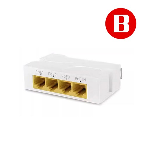 4 Port Gigabit POE Extender Network Switch Repeater IEEE802.3af/at PoE Switch - Picture 21 of 21