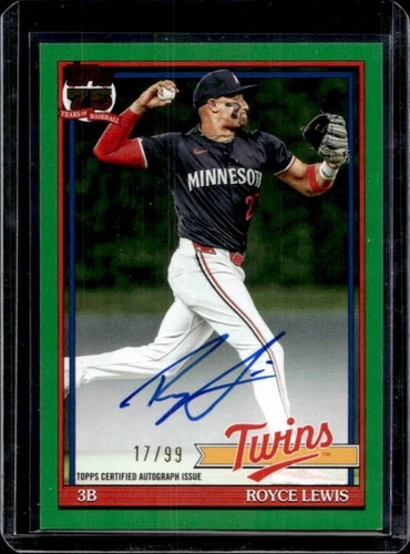 2026 Topps Series 1 Royce Lewis Red Foil (RAW)