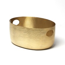 American Metalcraft ATHG14 512 oz Gold Aluminum Hammered Tub