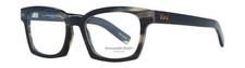 Ermenegildo Zegna Couture Gray Horn Glasses Frames