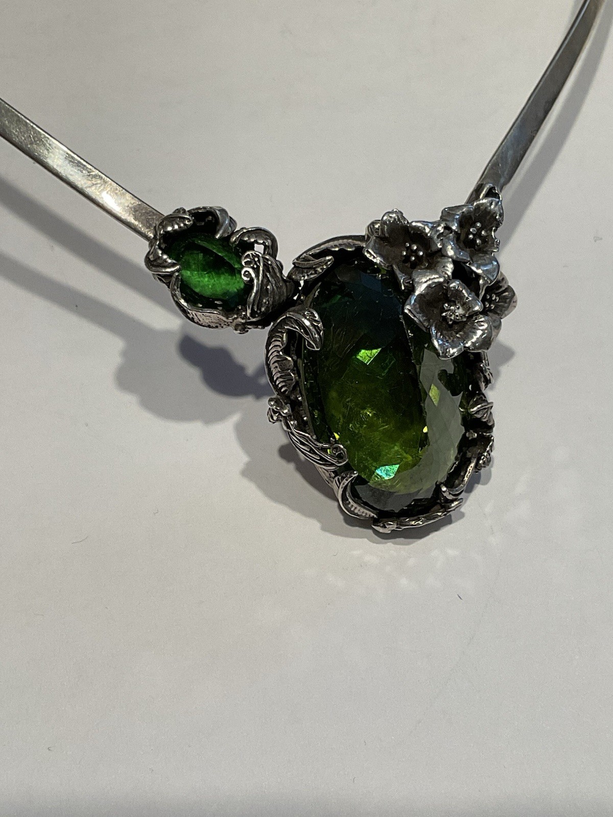 Signed Bob Stringer Sterling Silver Necklace - image 3